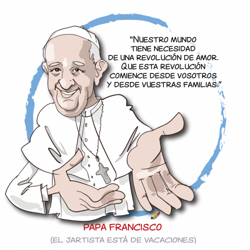 elJartista 133 31.08.18 Papa Francisco